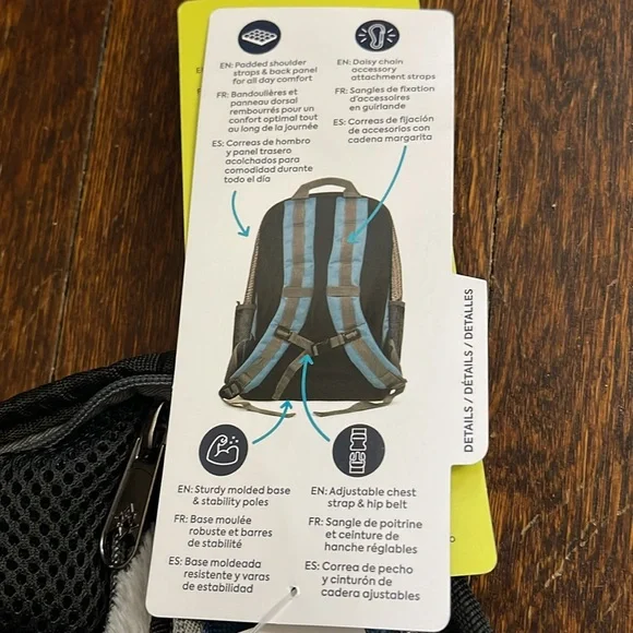 NWT Sherpa Elevation Pet Backpack Carrier *ALL PROCEEDS GO TO ANIMAL RESCUE* - Picture 11 of 16